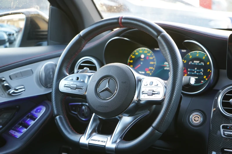 Mercedes-Benz GLC 43 AMG Coupe* Burmester* Carbon* Distr* Magno Matt, снимка 11 - Автомобили и джипове - 52999721