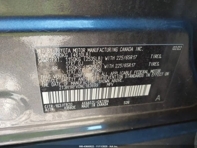 Toyota Rav4 LE* КАМЕРА* ПОДГРЕВ, снимка 13 - Автомобили и джипове - 53263569