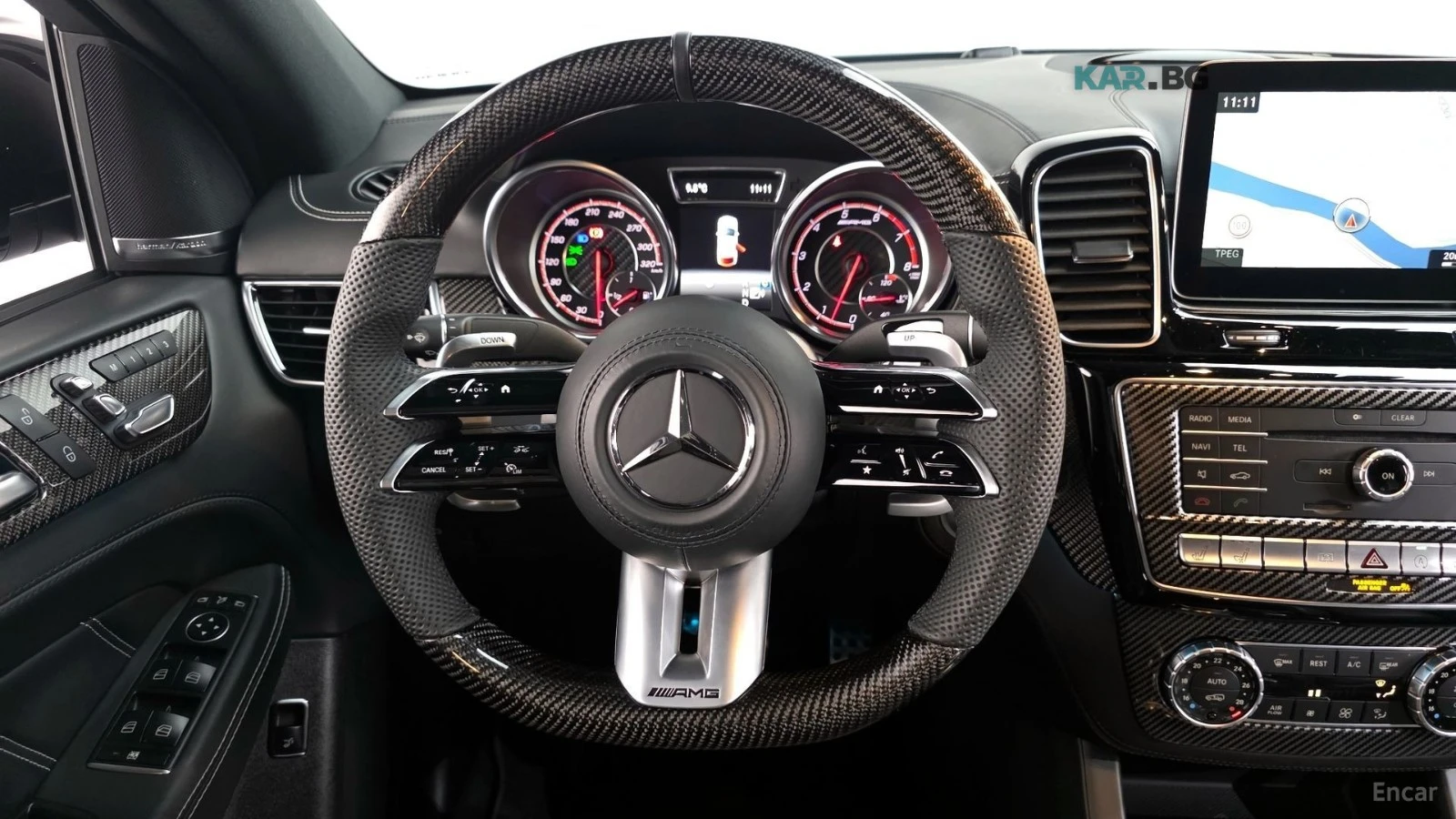 Mercedes-Benz GLE 63 S AMG * 4MATIC+ * COUPE* ПОДГРЕВ* ОБДУХВАНЕ* ПАНОРАМА* F, снимка 13 - Автомобили и джипове - 54728407