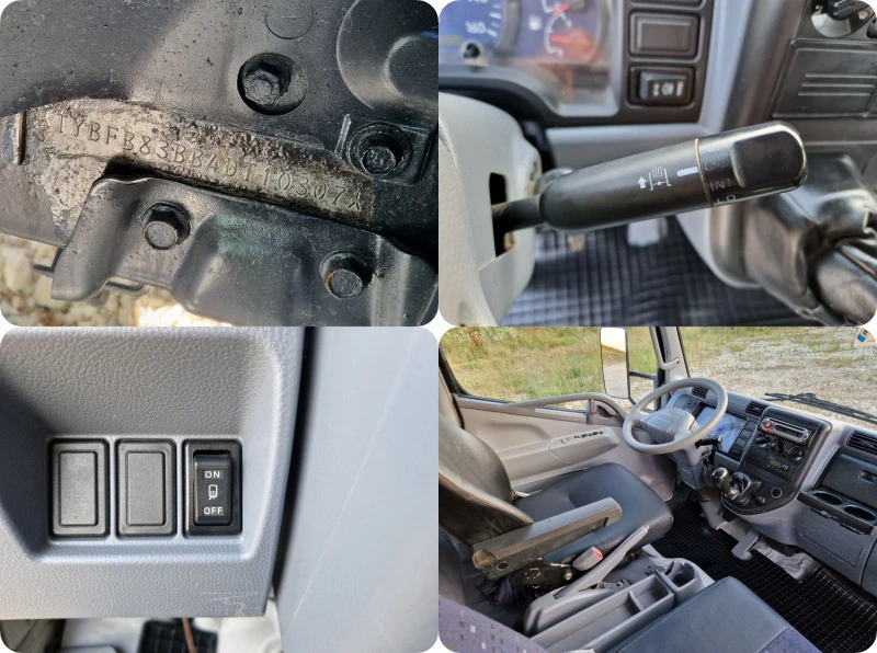 Mitsubishi Canter 3c13/3.0d/3.20м/тристранен самосвал/Швейцария, снимка 17 - Бусове и автобуси - 46183392