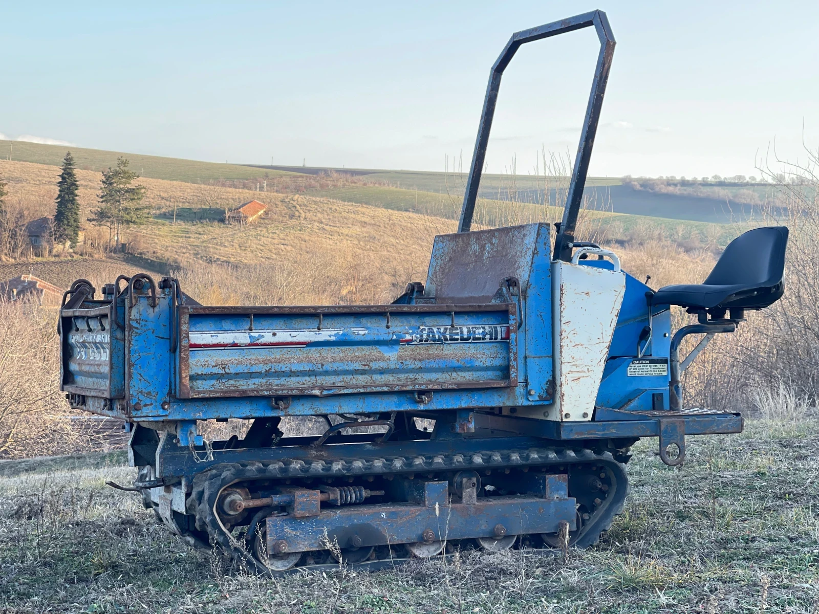 Други специализирани машини Друга Дъмпер TAKEUCHI TC 960 D3 - изображение 3