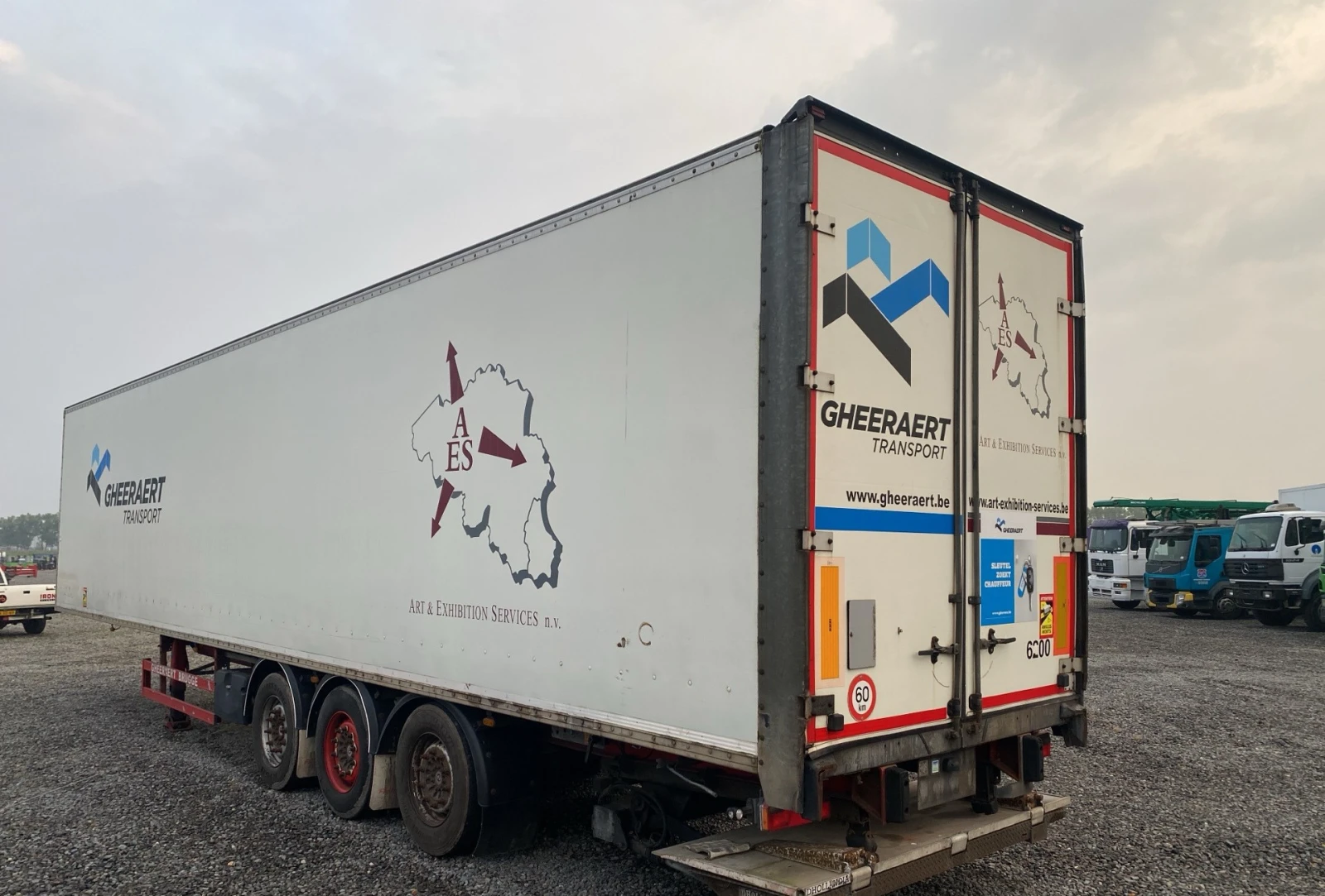 Полуремарке Fruehauf S / 00183, снимка 3 - Ремаркета - 55807569