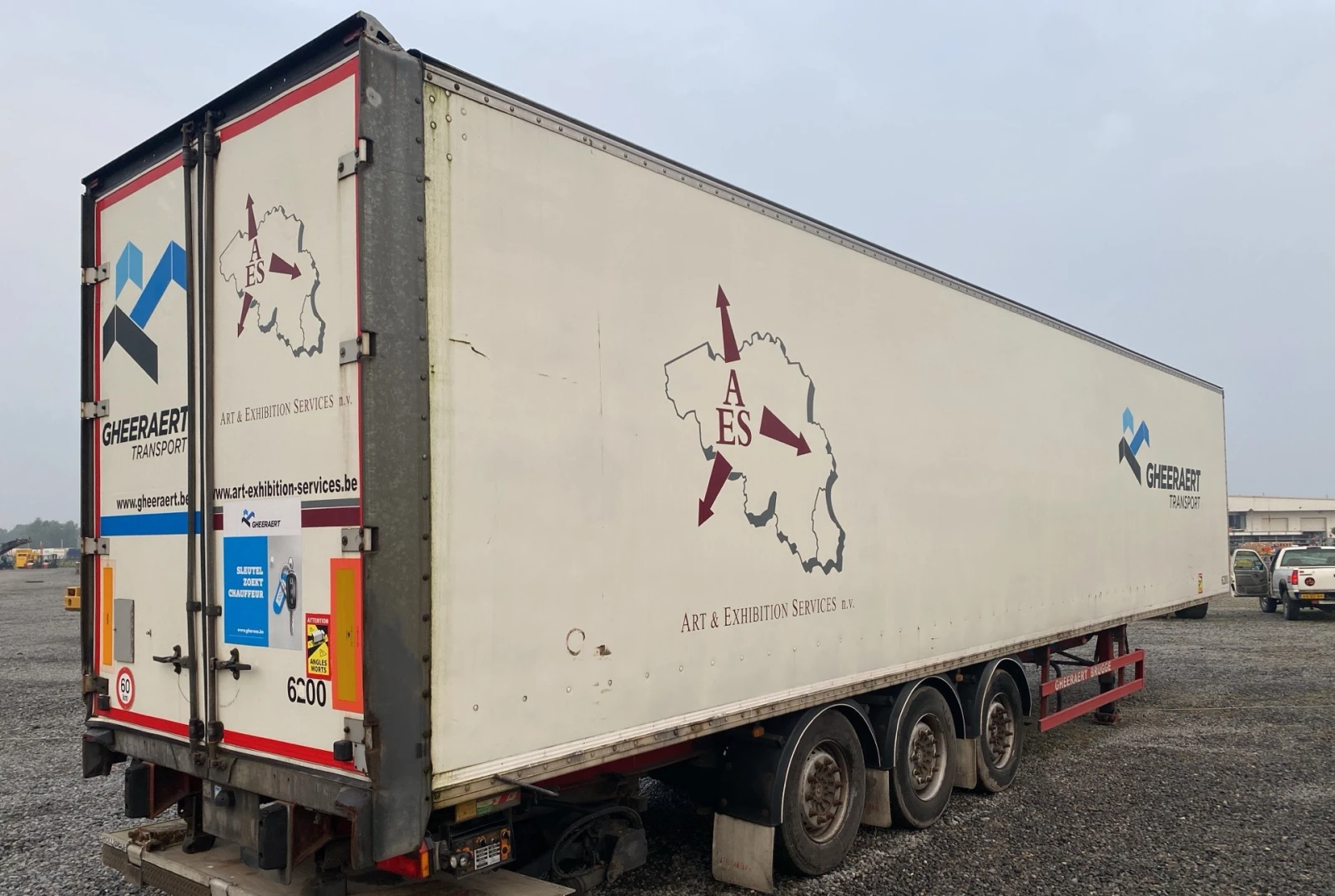 Полуремарке Fruehauf S / 00183, снимка 4 - Ремаркета - 55807569