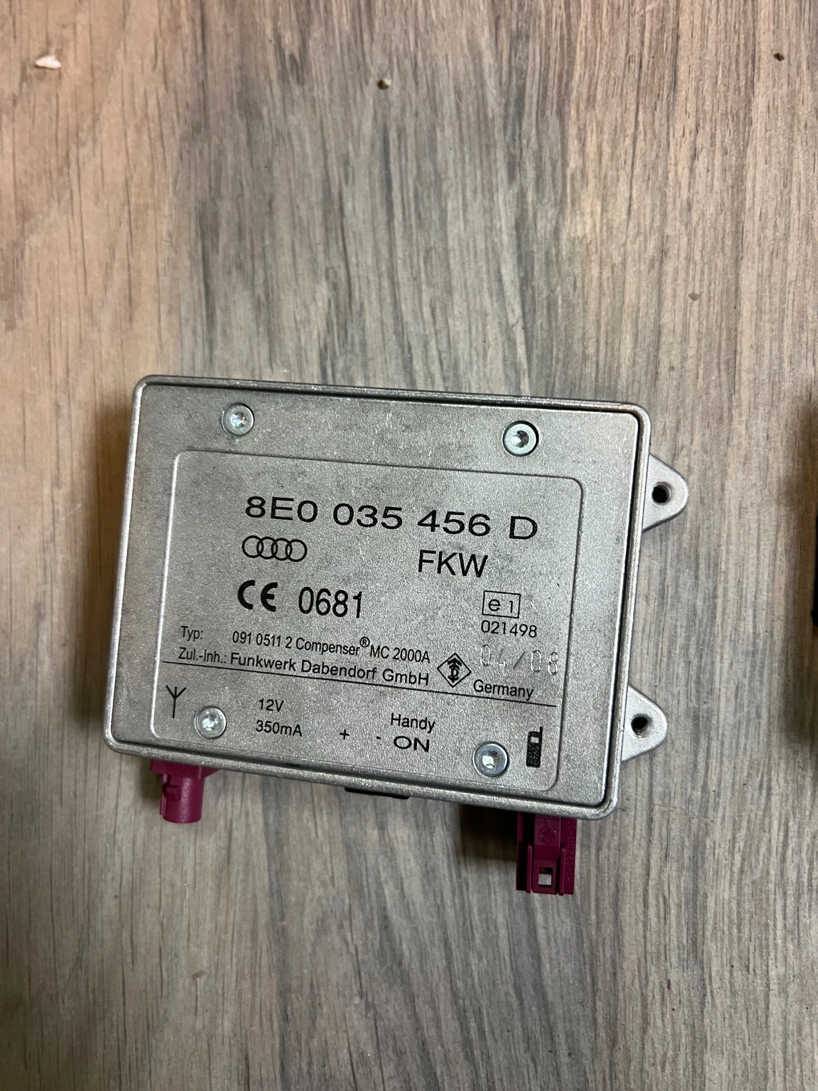 8E0035456D ����� ������� AUDI 8E0 035 456 D | Mobile.bg � ����������� 1