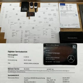 Mercedes-Benz E 220 Сервизна история, КАТО НОВА - 27800 € / 54372.07 лв. - 82434995 5