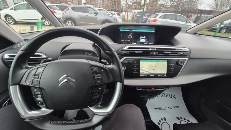 Citroen C4 Picasso 1.6HDI АВТОМАТ EXCLUSIVE EDITION FULL ЛИЗ! ВИДЕО , снимка 7 - Автомобили и джипове - 53501964