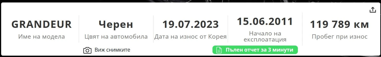 Hyundai Grandeur бензин + газ - изображение 2