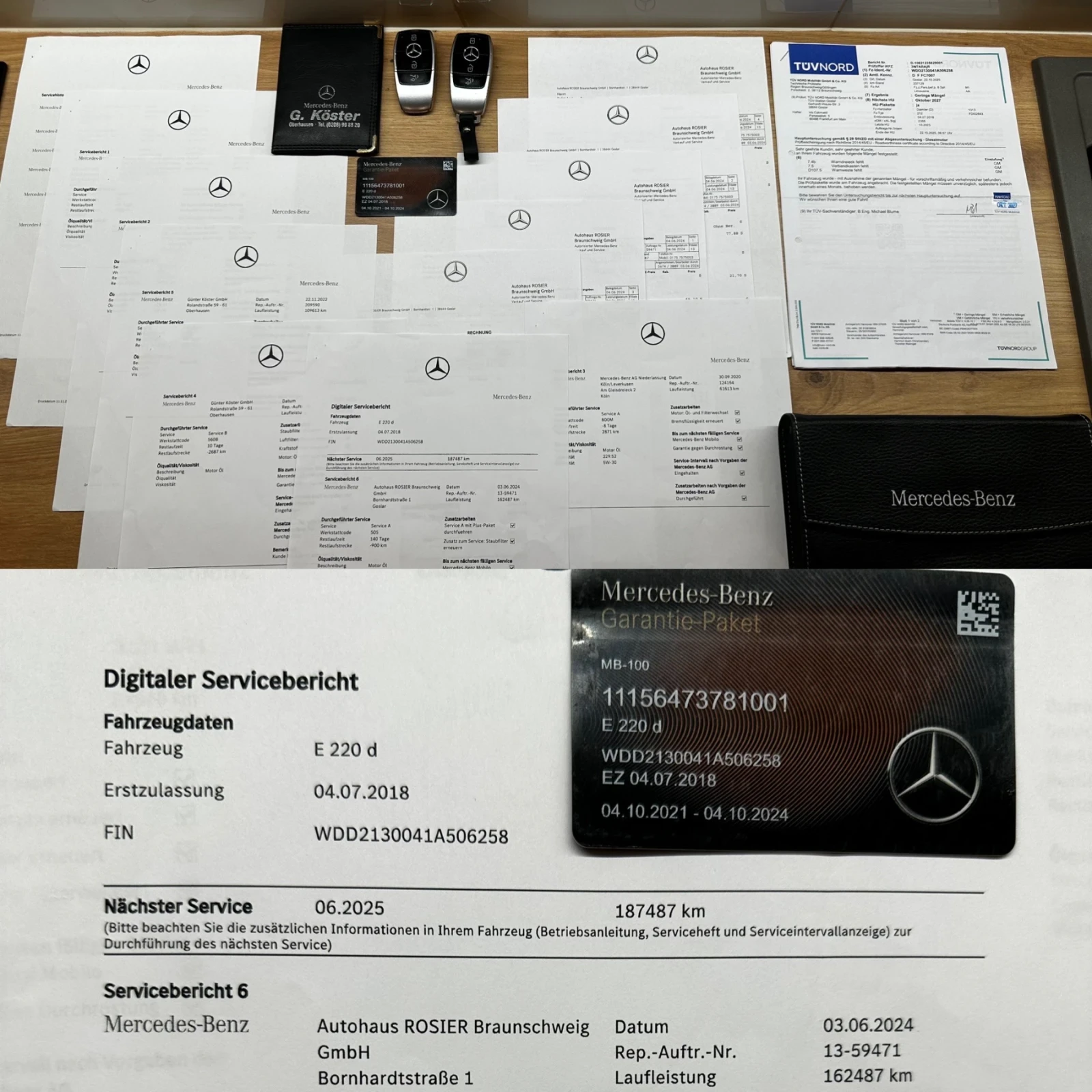 Mercedes-Benz E 220 Сервизна история, КАТО НОВА - изображение 5