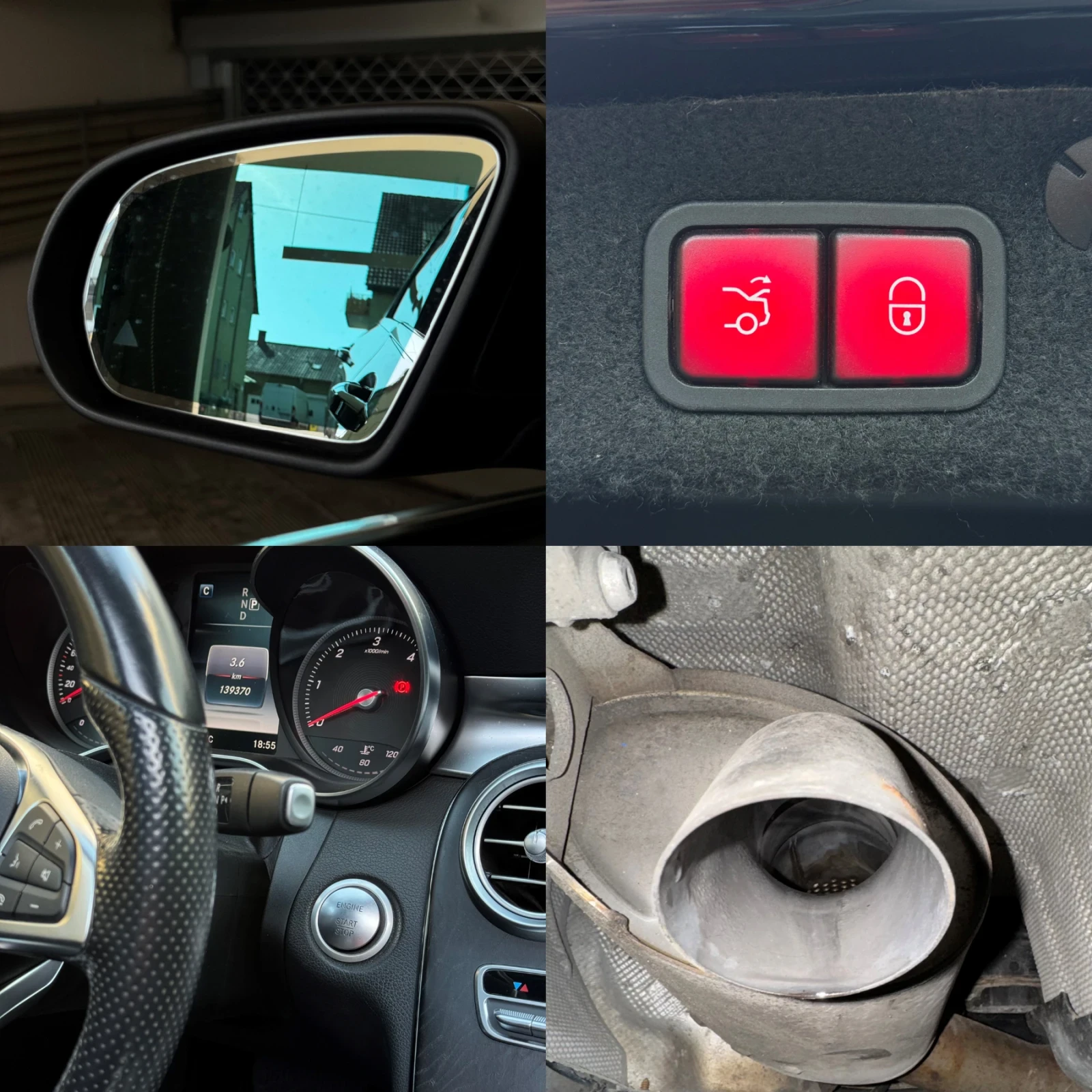 Mercedes-Benz C 220 d AMG PANO| 360* CAMERA| HEAD-UP| �����| ����. ��� | Mobile.bg � ����������� 12