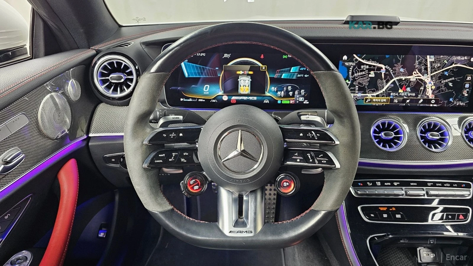 Mercedes-Benz E 53 AMG 4MATIC+ * HUD* КОЖА* НАВИ* ПАНО* АВТОКРЕДИТ, снимка 11 - Автомобили и джипове - 55709473