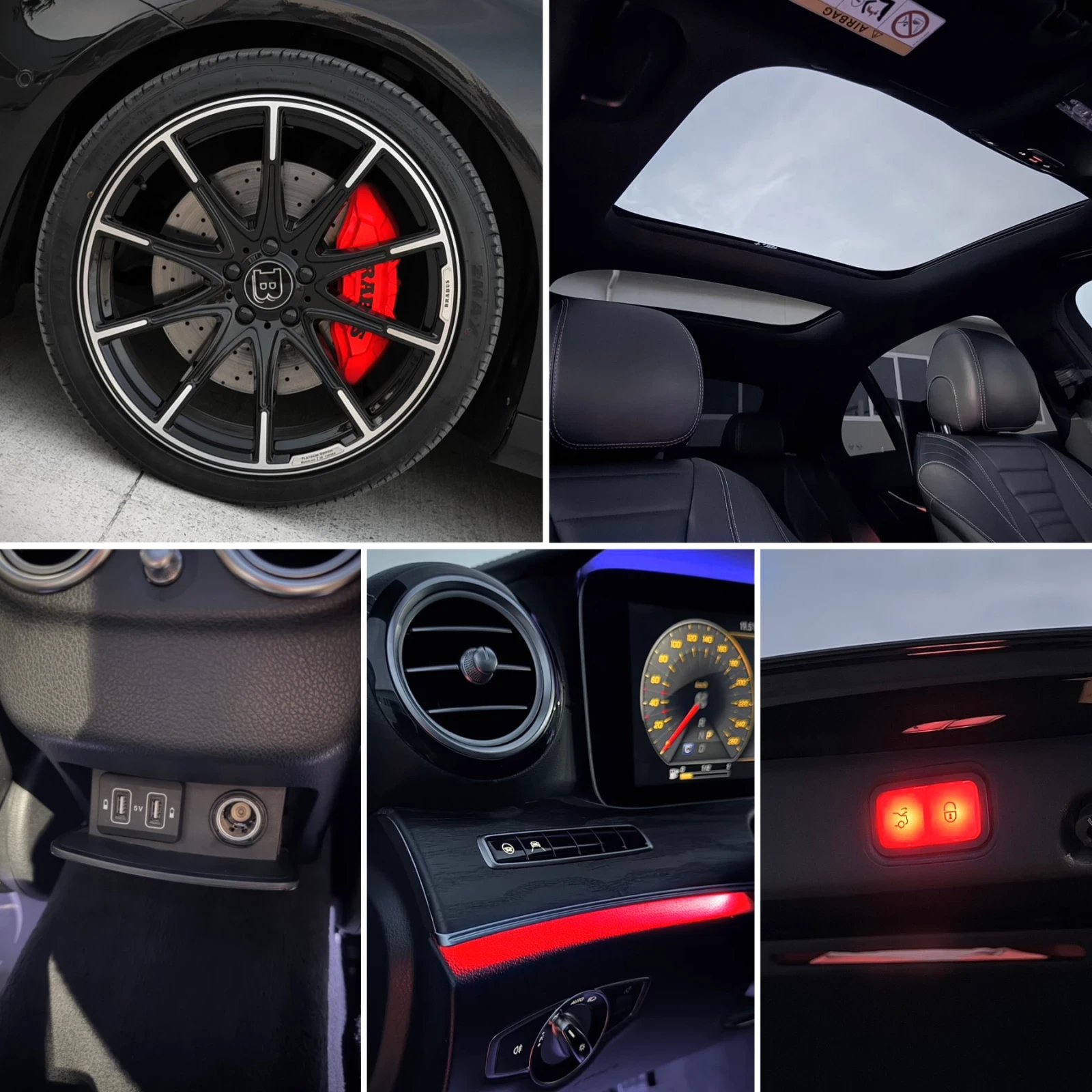Mercedes-Benz E 350 BRABUS 800/ CARBON/ 3xTV/ PANO/ 360 CAM/ BURMESTER, снимка 11 - Автомобили и джипове - 56259455