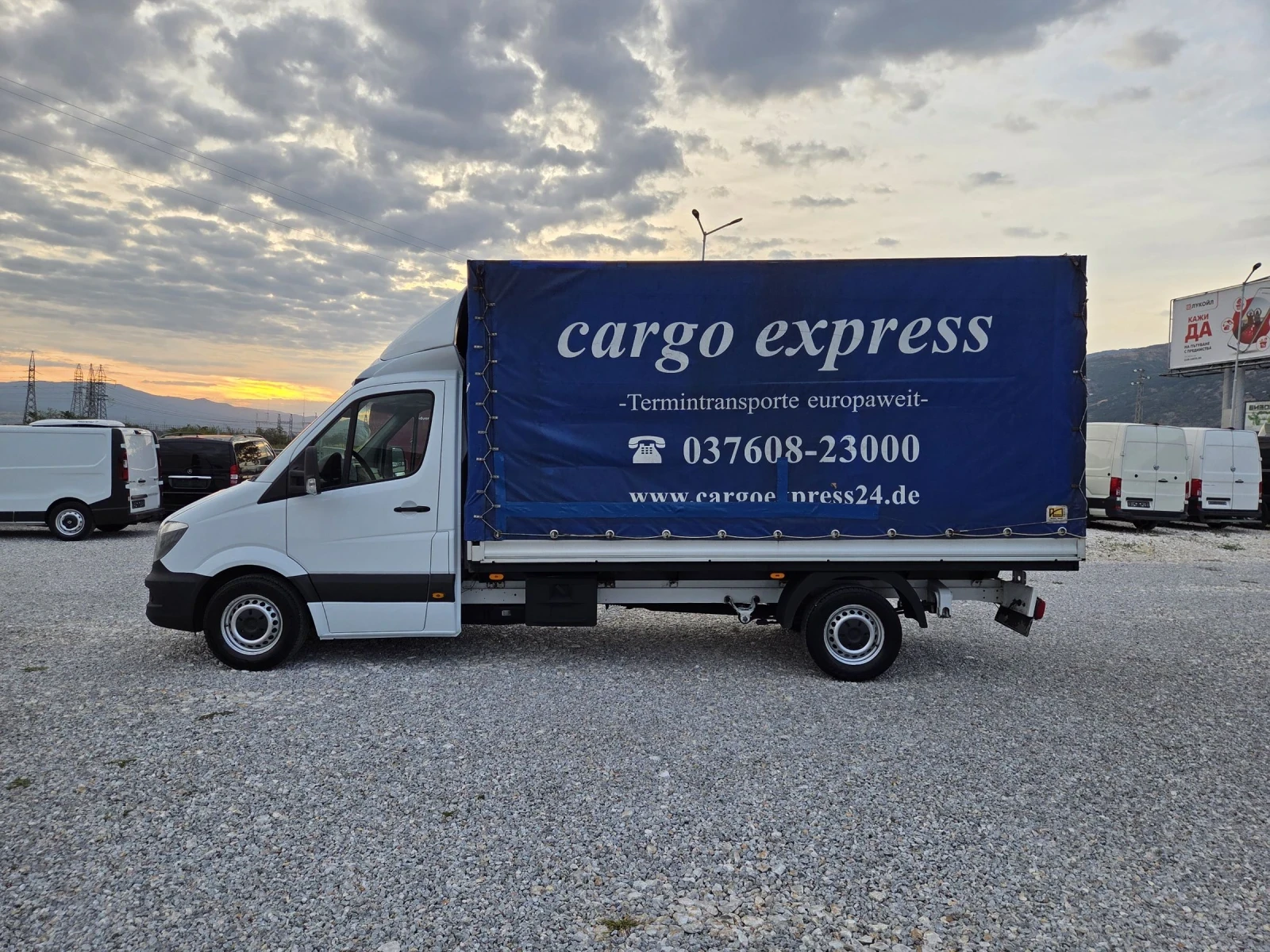 Mercedes-Benz Sprinter 316 CDI, Климатик, Нави, Бордови + Брезент - изображение 2