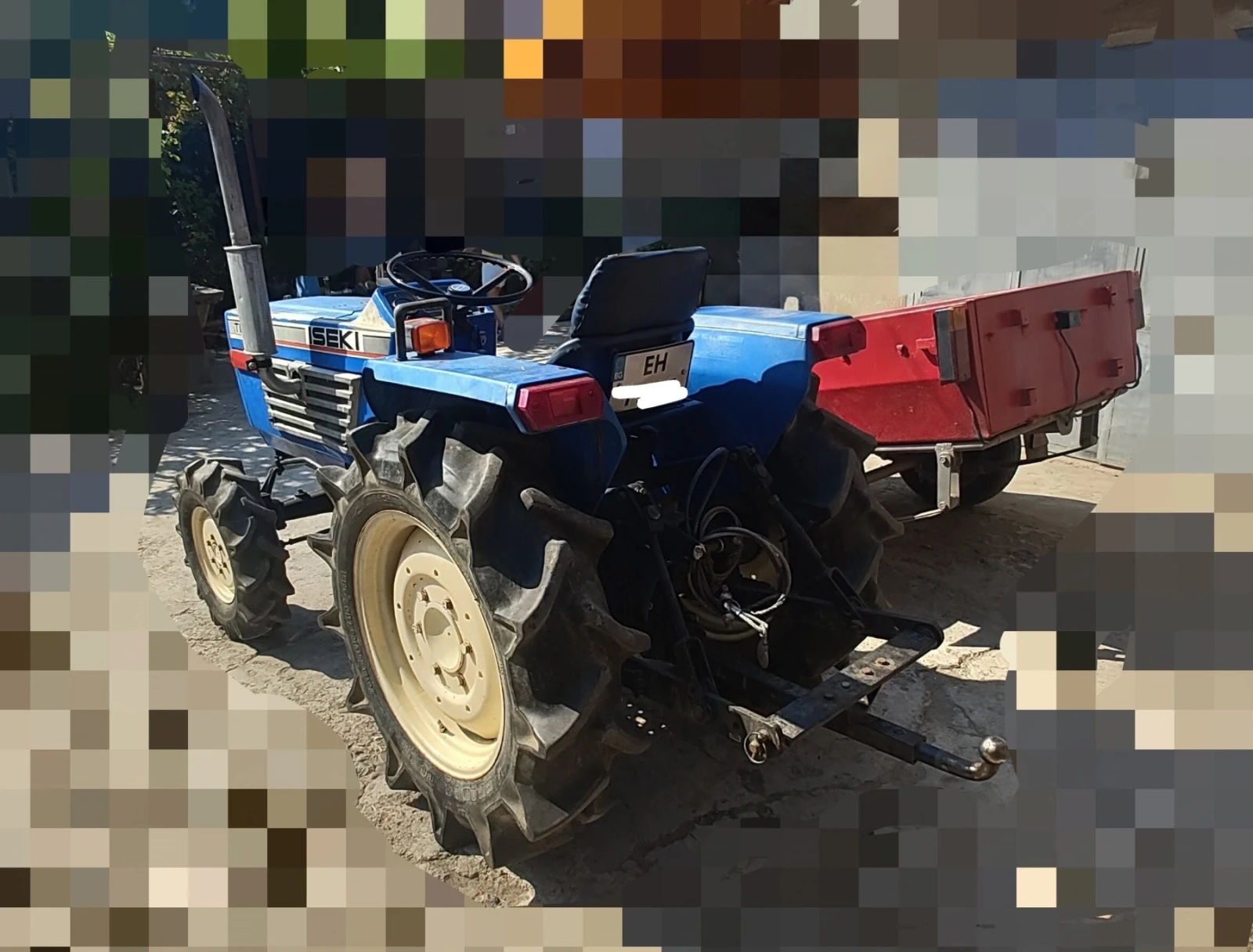 Трактор ISEKI TU 2100, снимка 7 - Селскостопанска техника - 55811384