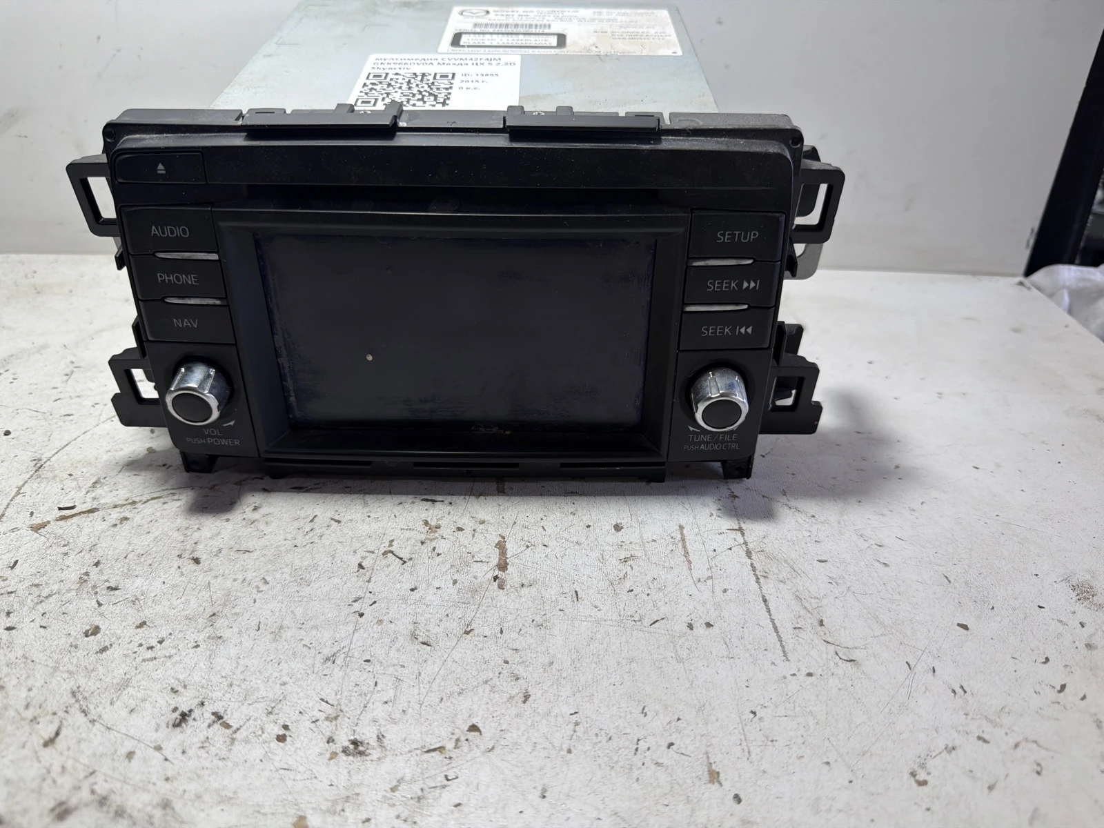 мултимедия CVVM42F4JM GKK966DV0A Мазда ЦХ 5 2.2D Skyactiv