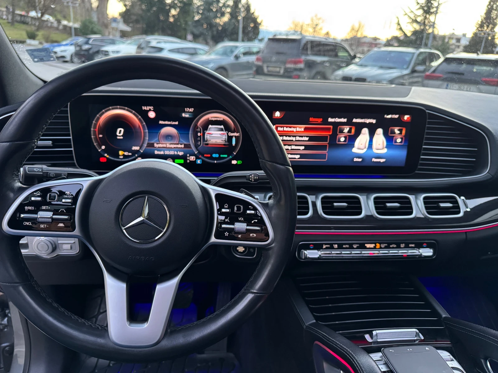 Mercedes-Benz GLS 450 AMG* Масаж* Обдухване* Дистроник* BURMESTER* 360*  - изображение 9