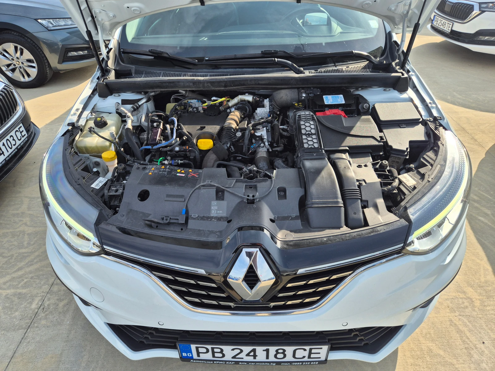 Renault Megane INTENS A/T= 1, 5DCI-115кс , снимка 16 - Автомобили и джипове - 53712611