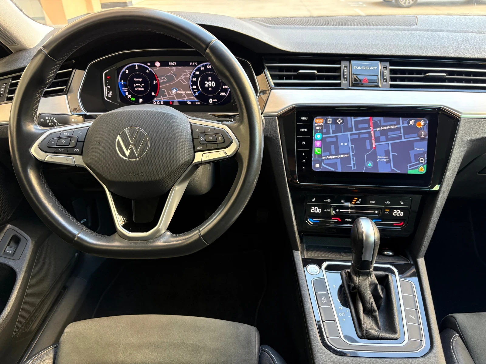 VW Passat Elegance, Digital, Камера, Сервизна История, снимка 12 - Автомобили и джипове - 55545033