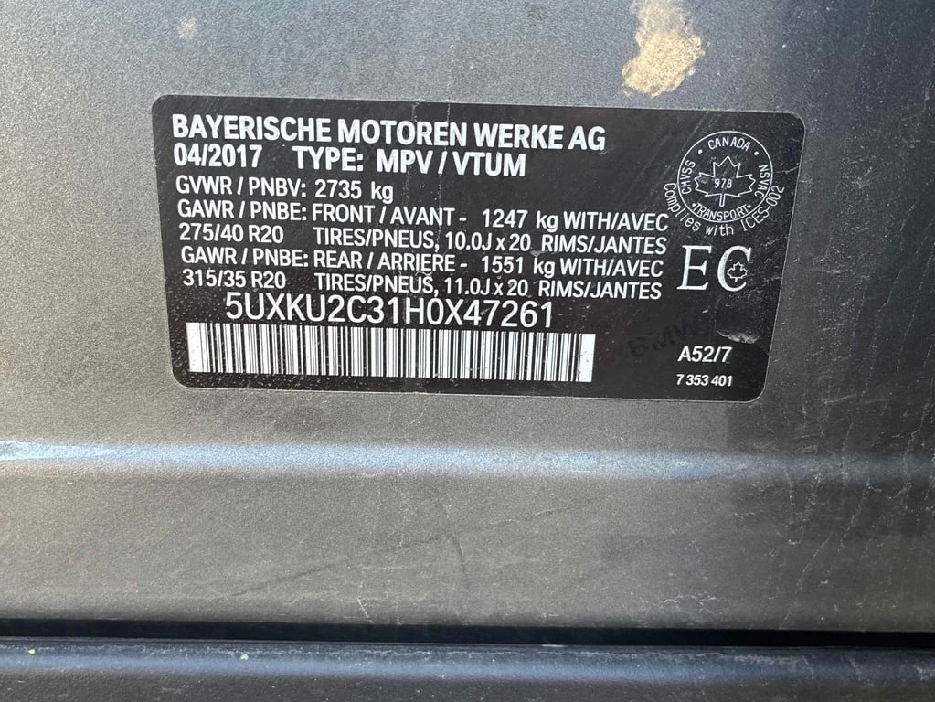 BMW X6 * xDrive35i * CARFAX * БЕЗ ПЪРВОНАЧАЛНА ВНОСКА - изображение 10