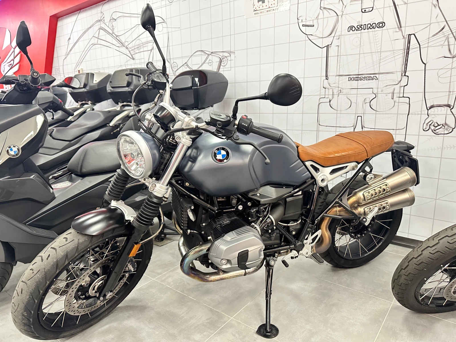BMW R Nine T Scrambler 1200, снимка 13 - Мотоциклети и мототехника - 54503155