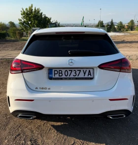 Mercedes-Benz A 180 AMG Line Силвър Стар, снимка 4
