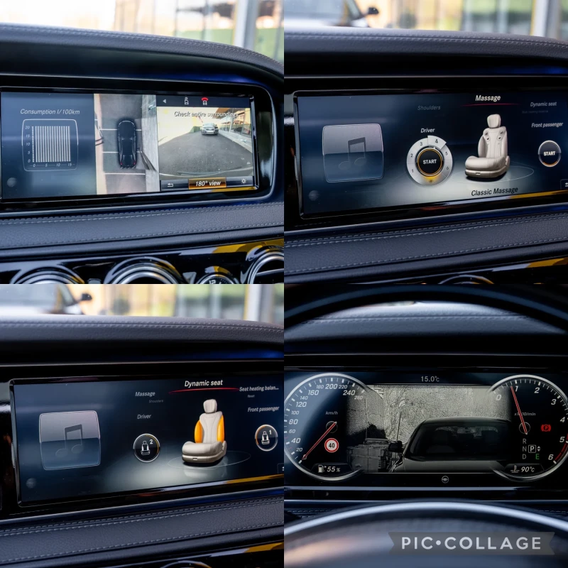 Mercedes-Benz S 350 S350 Long | 6.3 AMG PACKET | 4Matic FULL, снимка 9 - Автомобили и джипове - 52503423