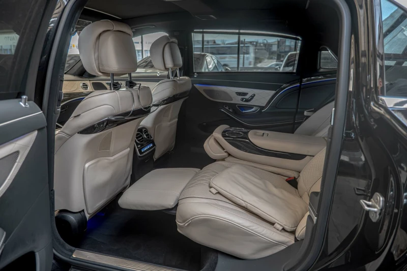 Mercedes-Benz S 500 Maybach/4Matic/Exclusive/Ambient/Panorama/Memory, снимка 9 - Автомобили и джипове - 53514058