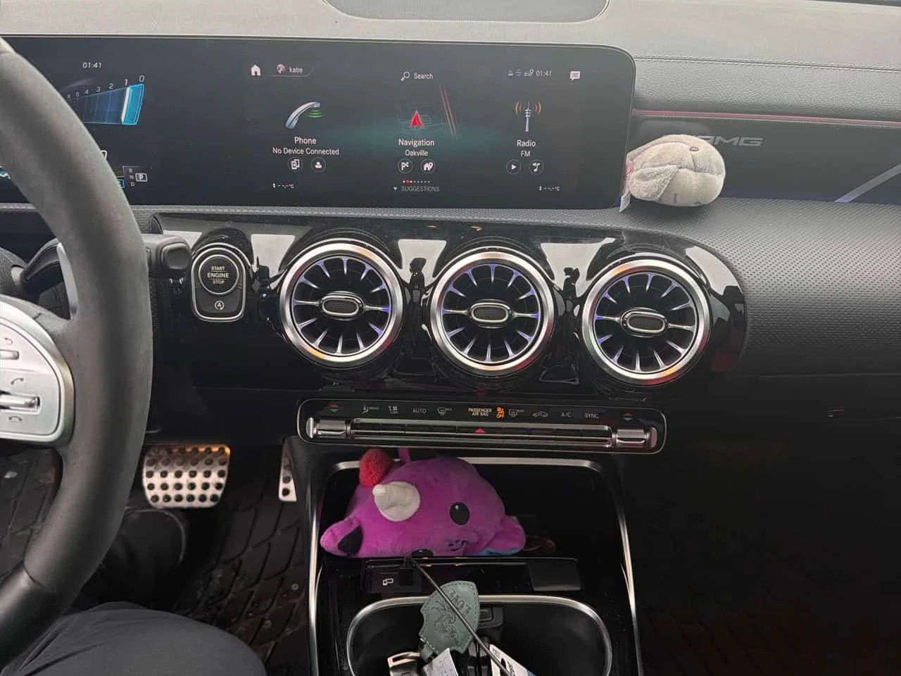 Mercedes-Benz CLA * AMG 45 * 2 КЛЮЧА * PANO* KEYLESS* ПОДГРЕВ* , снимка 9 - Автомобили и джипове - 53998307