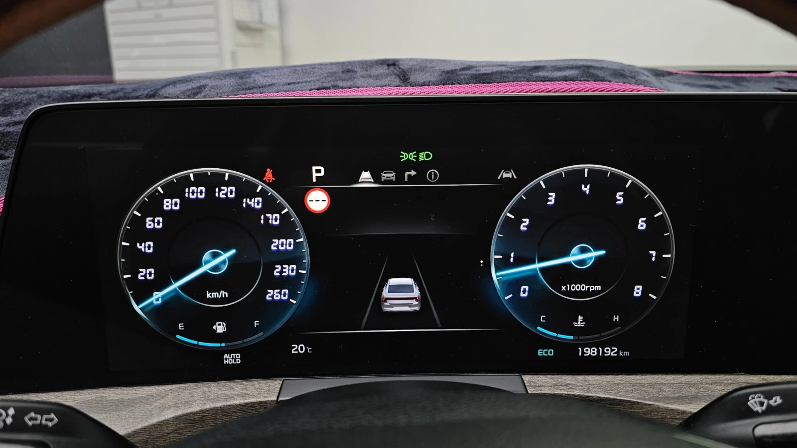 Kia K8 3.5 LPG * ПОДГРЕВ/ОБДУХВАНЕ СЕДАЛКИ* , снимка 9 - Автомобили и джипове - 55603751