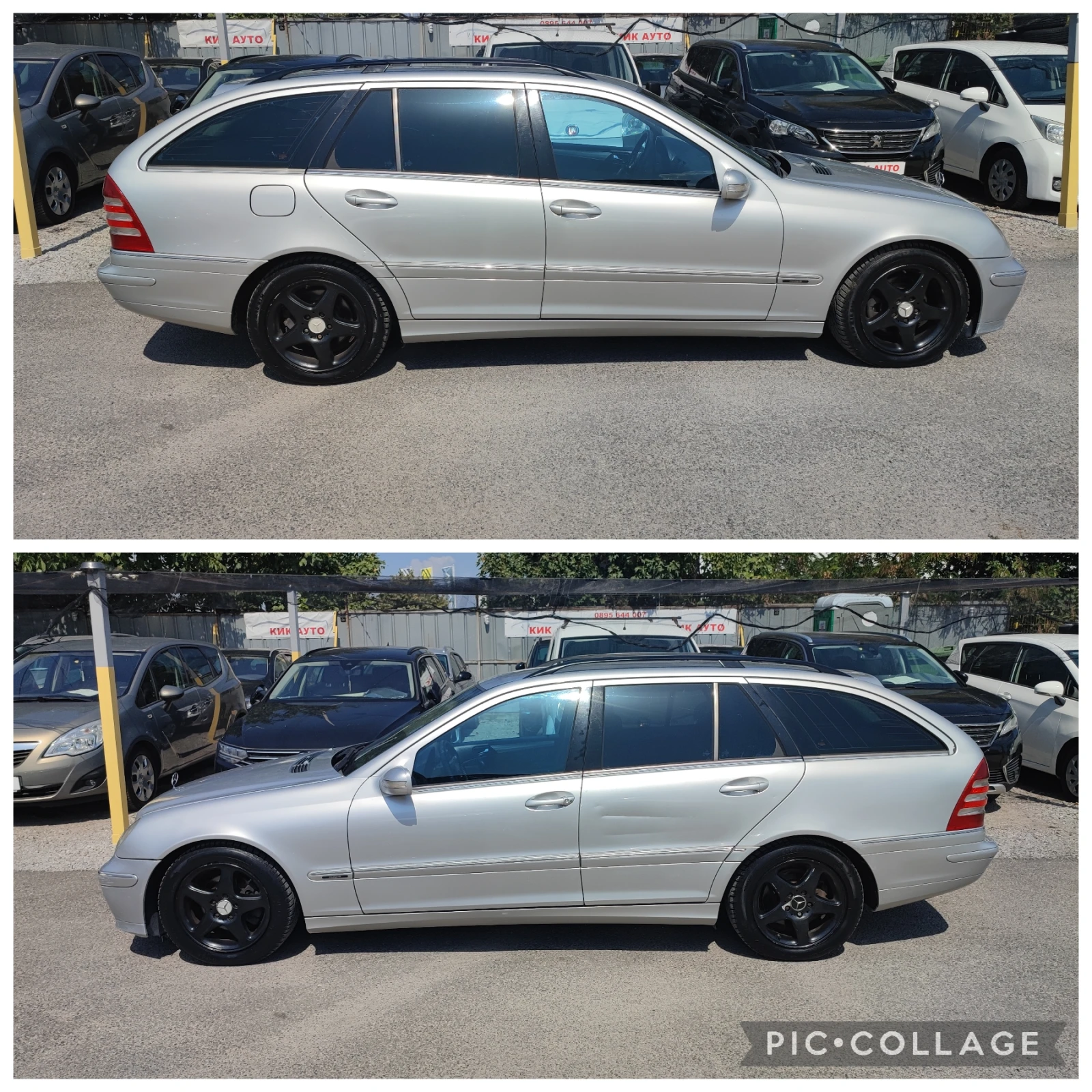 Mercedes-Benz C 220 2.2D-150ks-FACE-AВТОМАТ-КОЖА, снимка 4 - Автомобили и джипове - 55886663