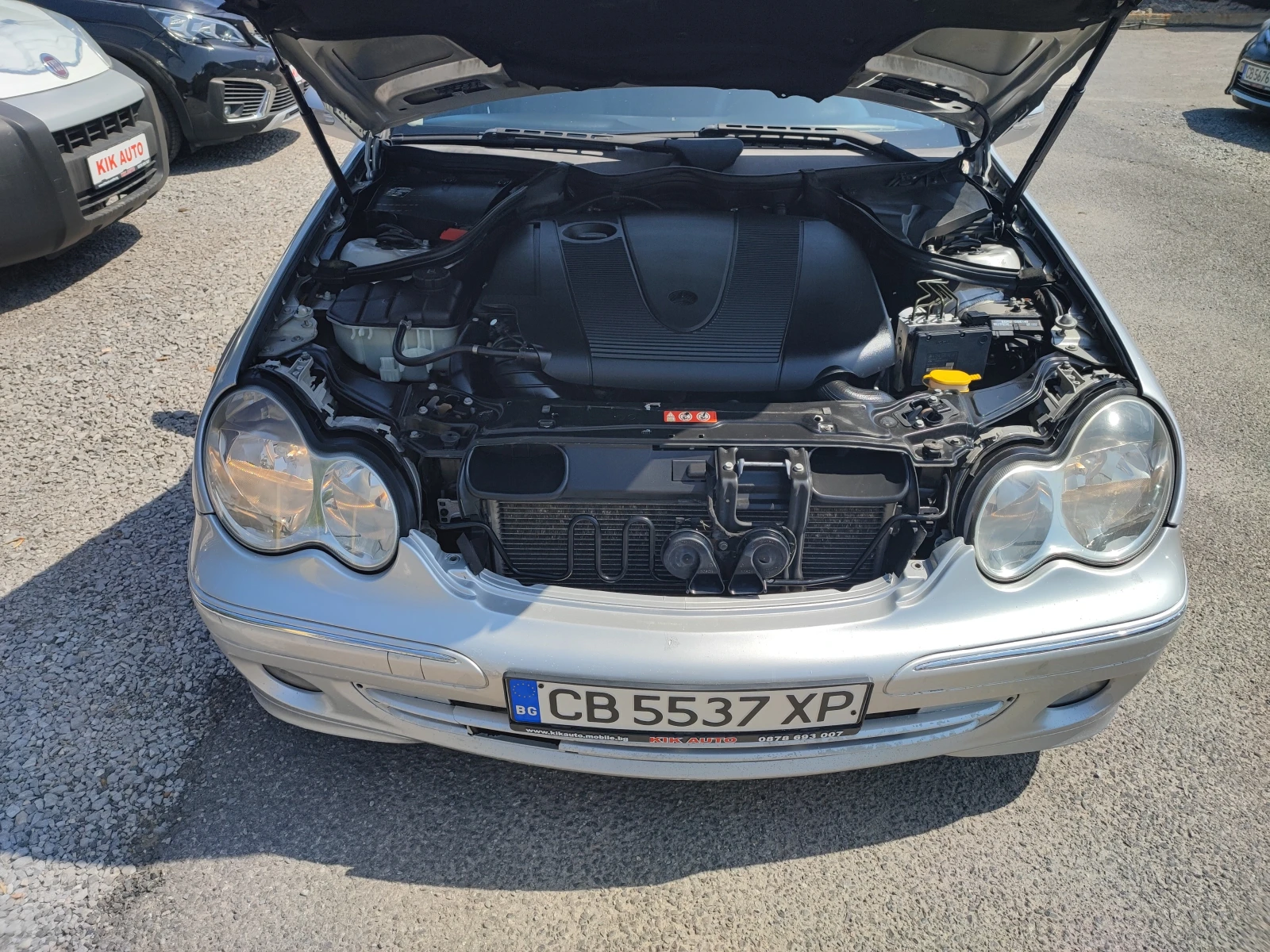 Mercedes-Benz C 220 2.2D-150ks-FACE-AВТОМАТ-КОЖА, снимка 17 - Автомобили и джипове - 55886663