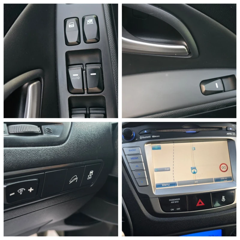 Hyundai IX35 2.0 184к.с.4?4 ПАНОРАМА/ЛИЗИНГ/НАВИ, снимка 10 - Автомобили и джипове - 52747862
