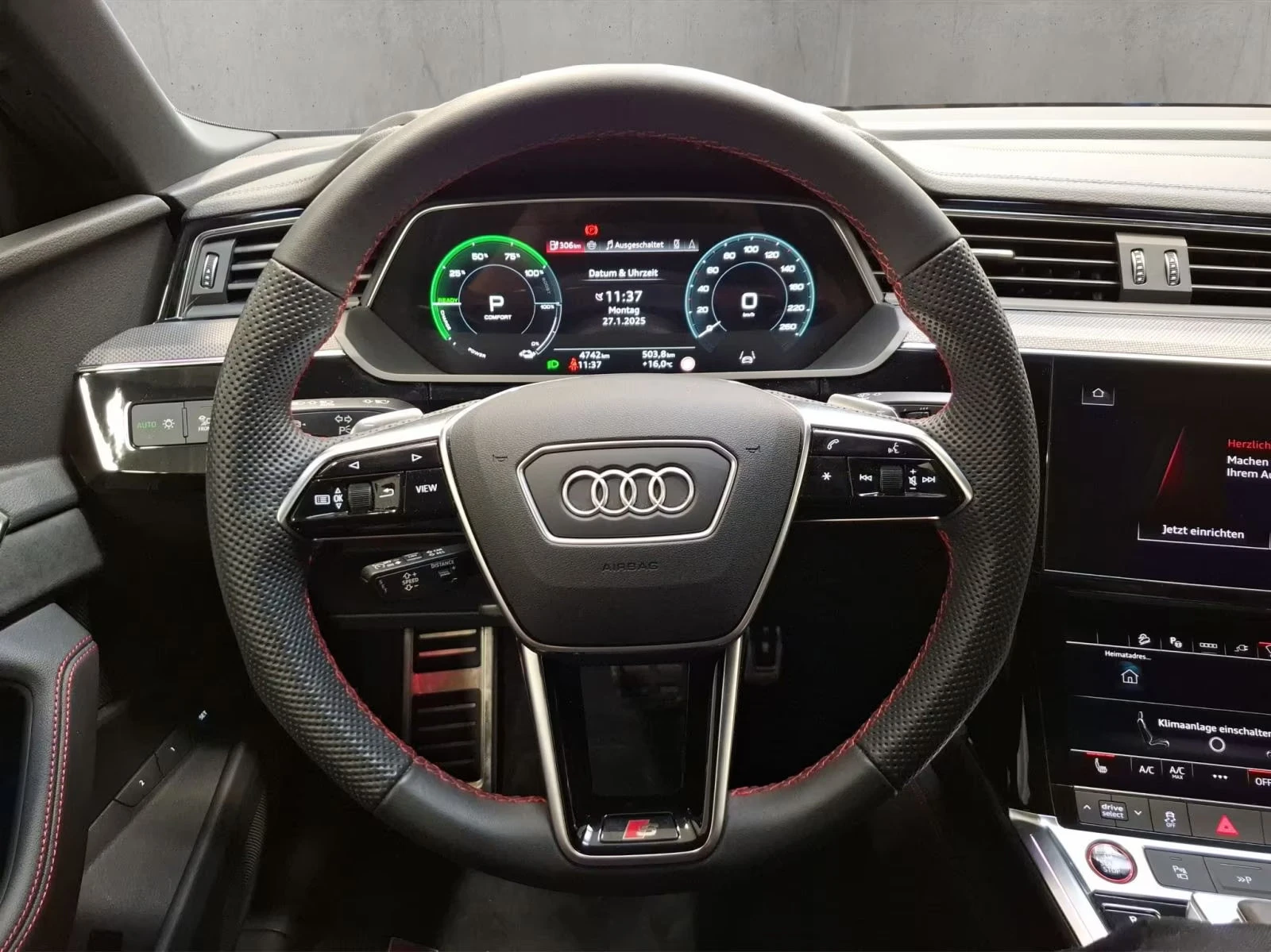 Audi SQ8 e-tron/503HP/SPORTBACK/HUD/360/MEMO/LED/973g, снимка 10 - Автомобили и джипове - 53959466