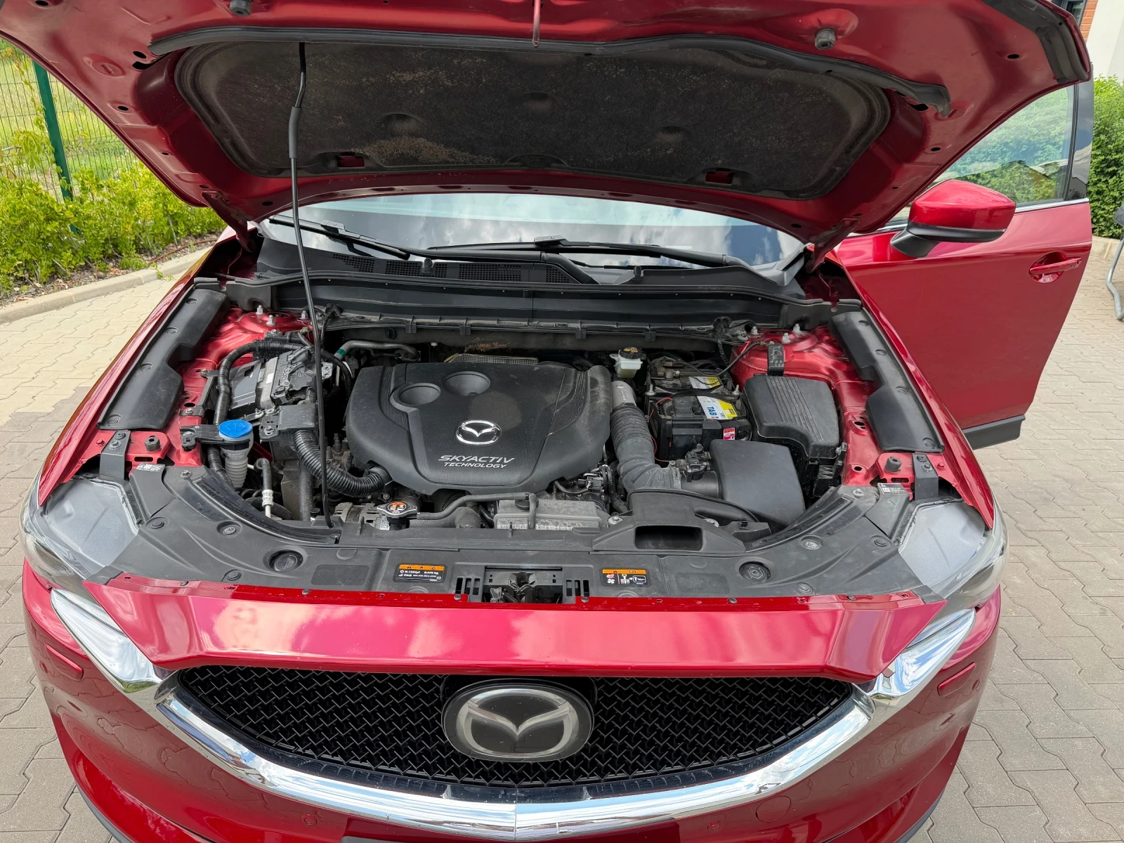 Mazda CX-5 2.2d AWD Sports Line с теглич, снимка 9 - Автомобили и джипове - 55955895