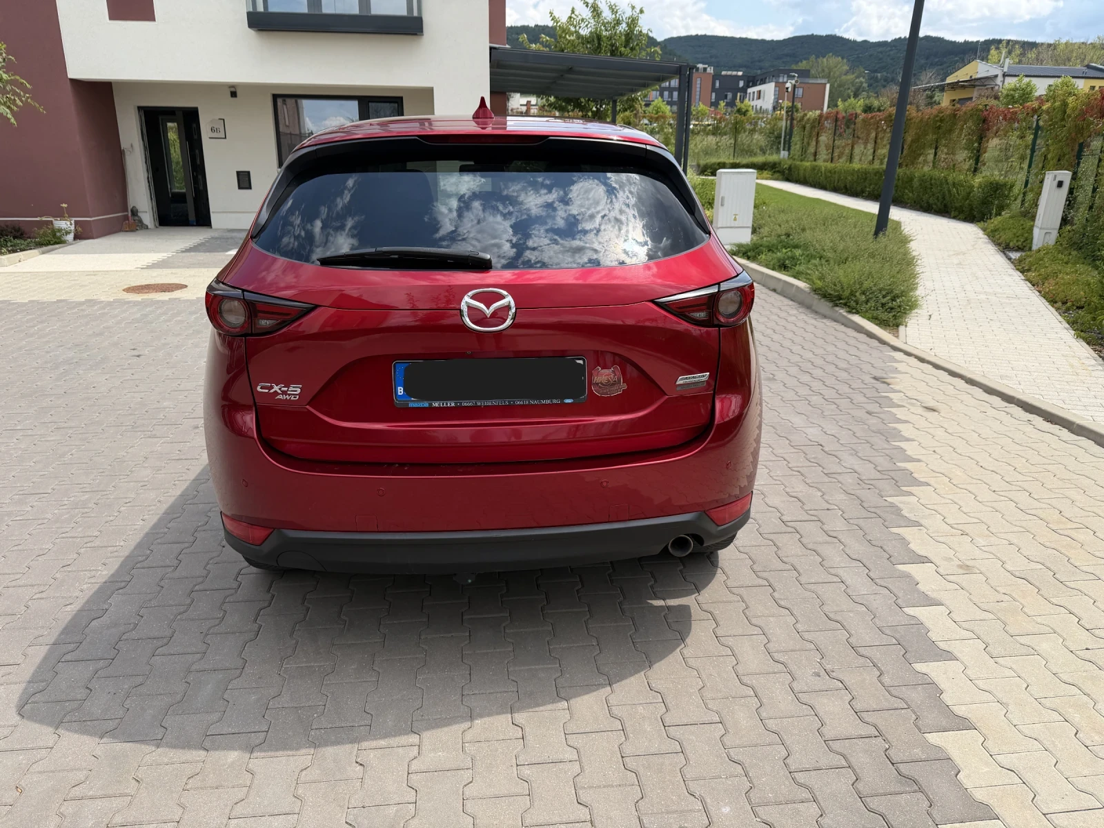 Mazda CX-5 2.2d AWD Sports Line с теглич, снимка 4 - Автомобили и джипове - 55955895