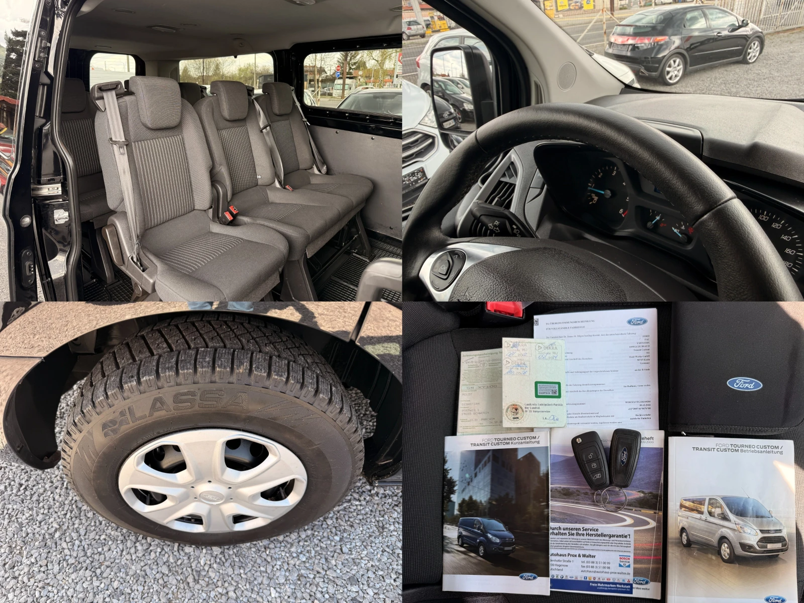 Ford Transit Custom 2.0TDCI 8+ 1 �����;EURO6;KLIMA;TUV;GERMANY | Mobile.bg � ����������� 15