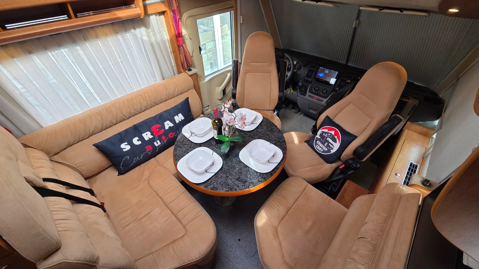 Кемпер Carthago CHIC I 47 3.0  160hp Климатик.Alde - изображение 5