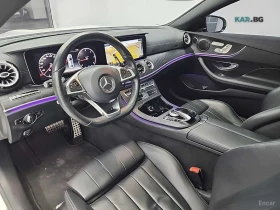 Mercedes-Benz E 220 КОЖА* ПОДГРЕВ* ОБДУХВ* BURMASTER* PANO* 360, снимка 9
