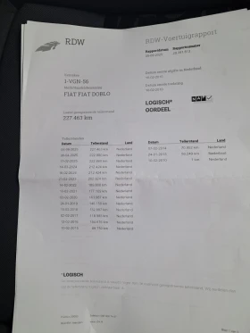 Обява за продажба на Fiat Doblo 2.0 JTD maxi ~10 800 лв. - изображение 11