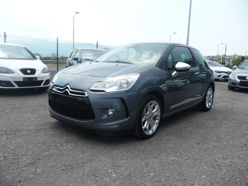 Citroen DS3 1.6HDI ПЕРФЕКТНО-НАВИГАЦИЯ-КОЖА, снимка 2 - Автомобили и джипове - 46927706