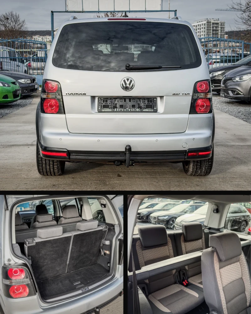 VW Touran 2.0TDI - CROSS - 170k.c. - 6ck. - 6+ 1, снимка 5 - Автомобили и джипове - 53391102