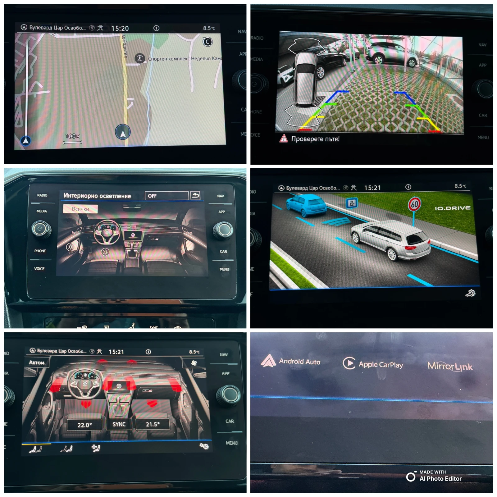 VW Passat 2.0 AVTOMAT LED KAMERA | Mobile.bg � ����������� 12