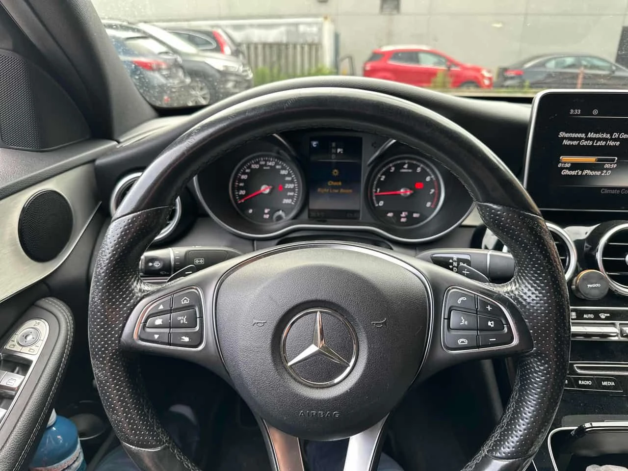 Mercedes-Benz C 300 4MATIC/ПАНОРАМА/ПОДГРЕВИ, снимка 8 - Автомобили и джипове - 54889683