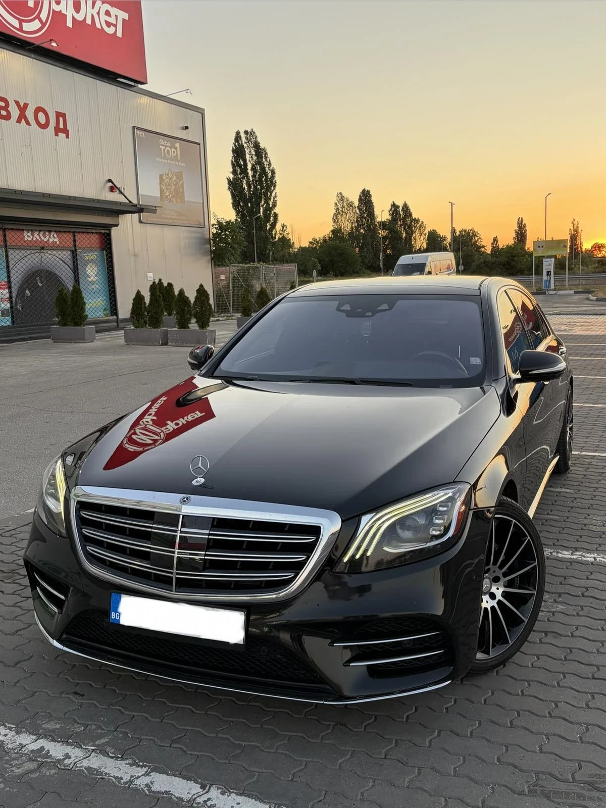 Mercedes-Benz S 560 S560 Long Burmester, снимка 2 - Автомобили и джипове - 55282810