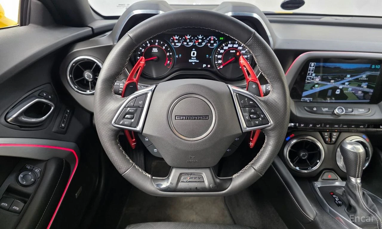 Chevrolet Camaro SS* 6.2* V8* ПОДГРЕВ* ОБДУХВАНЕ* КАМЕРА* КЕЙЛЕС* , снимка 7 - Автомобили и джипове - 55424307