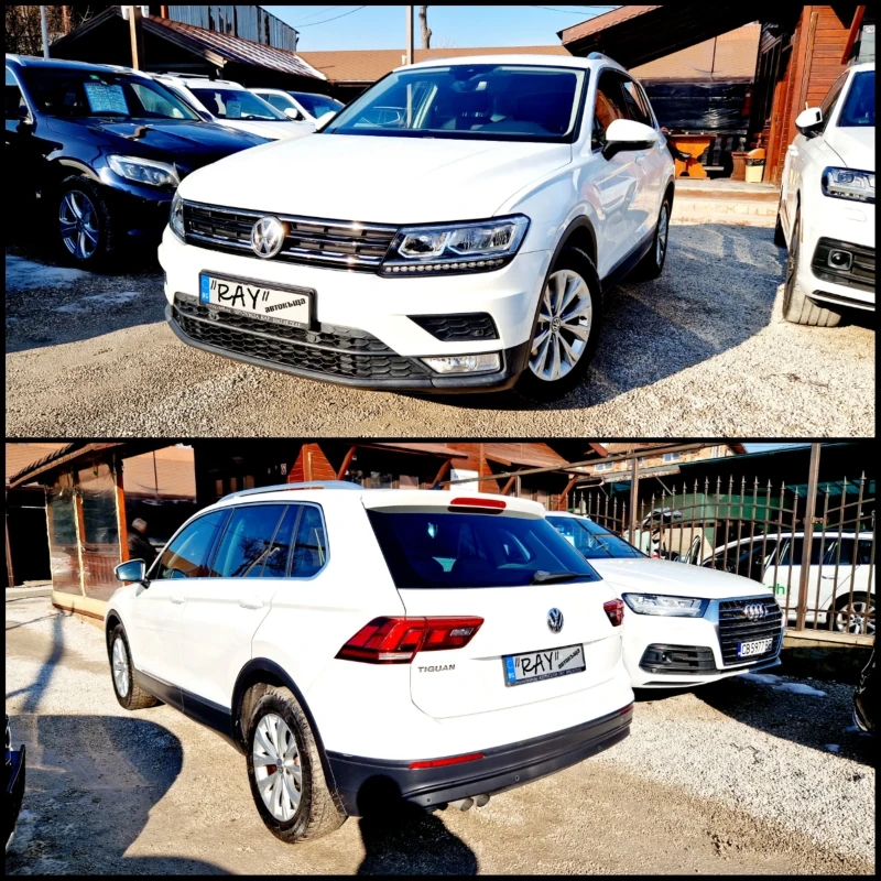 VW Tiguan 1.6TDI/DISTRONIC/LANE-ASSST/DIGITAL/РЕАЛНИ КМ/, снимка 3 - Автомобили и джипове - 48797012