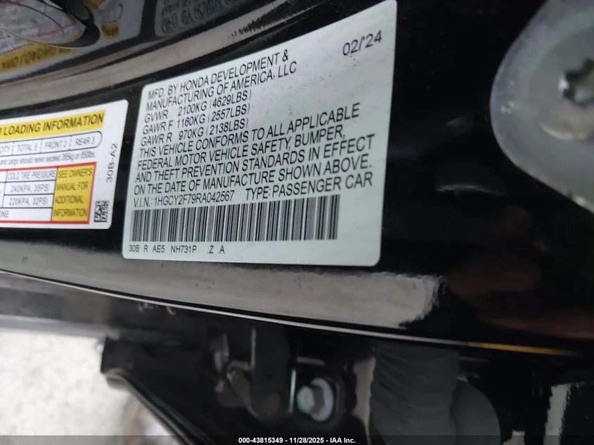 Honda Accord 2.0L I-4 DI, DOHC, VVT, 146HP Front Wheel Drive | Mobile.bg � ����������� 9