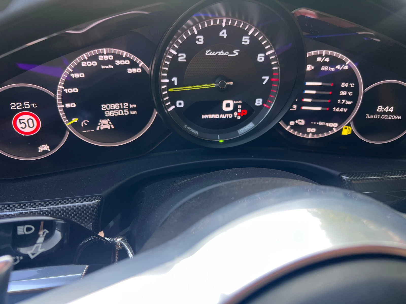 Porsche Panamera TURBO S, снимка 16 - Автомобили и джипове - 55899040