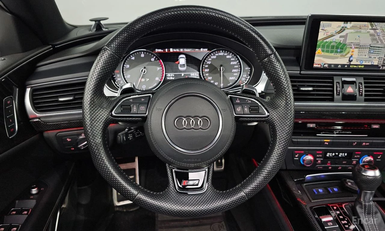 Audi S7 MATRIX* BANG* OLUFSEN* КЕРАМИКА* ОБДУХВАНЕ* ДИСТРО, снимка 8 - Автомобили и джипове - 56041178