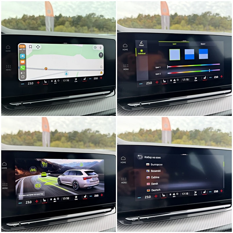 Skoda Octavia VRS PANORAMA DIGITAL COCKPIT LED AMBIENTE KEYLESS | Mobile.bg � ����������� 15