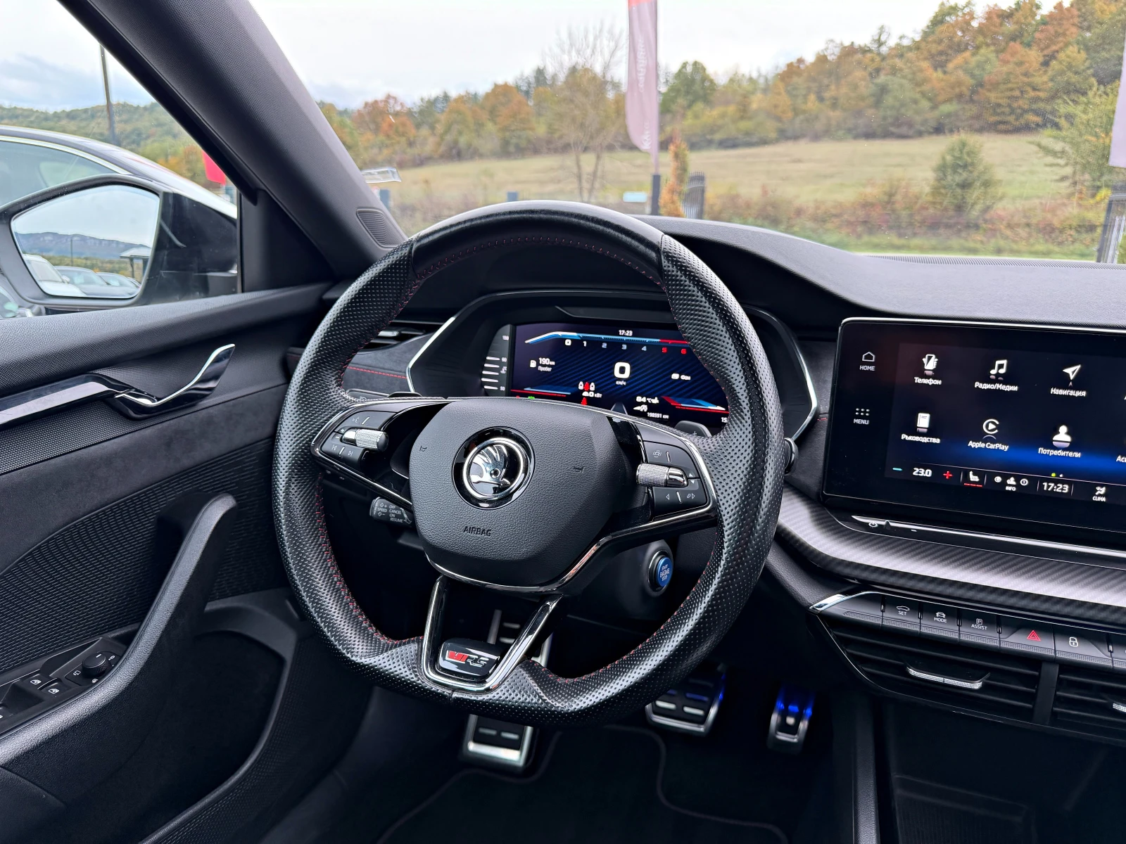 Skoda Octavia VRS PANORAMA DIGITAL COCKPIT LED AMBIENTE KEYLESS | Mobile.bg � ����������� 12